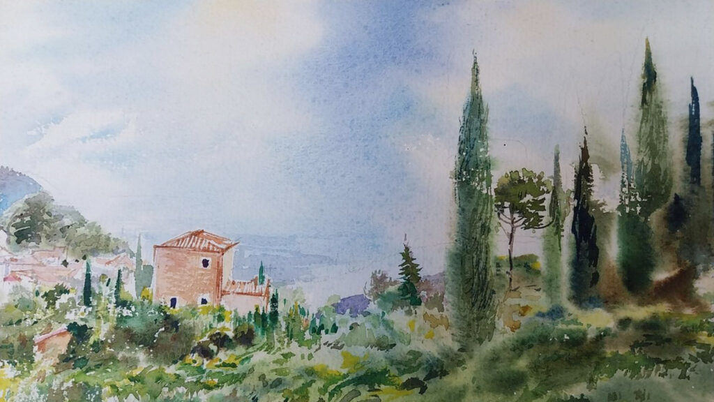 DIDIER BAYLE - aquarelles