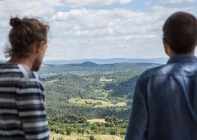 Domaine de la Ferme Saint-Martin - le paysage