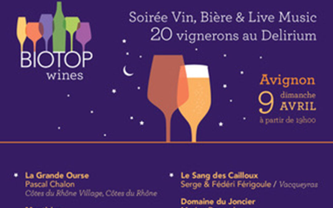 LA soirée BioTop à Avignon