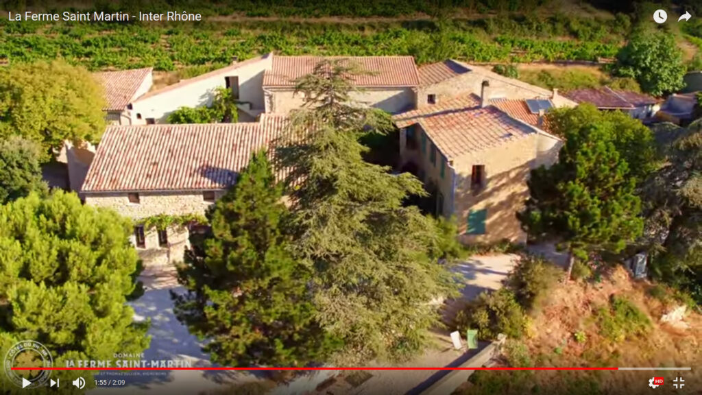 La Ferme Saint-Martin vue du ciel !