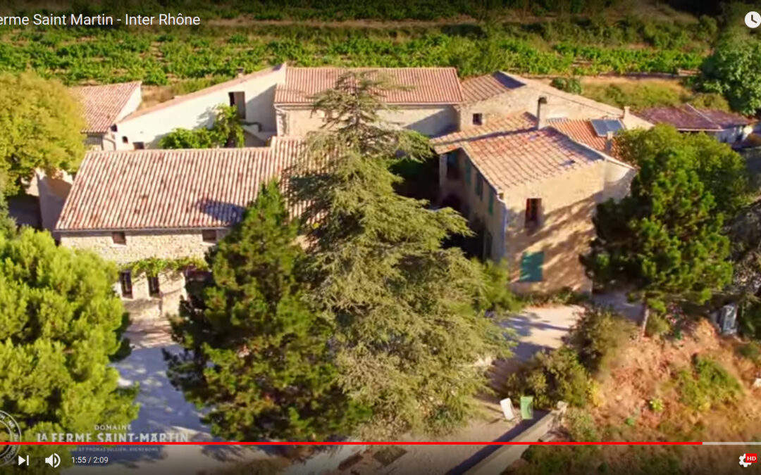 La Ferme Saint-Martin vue du ciel !
