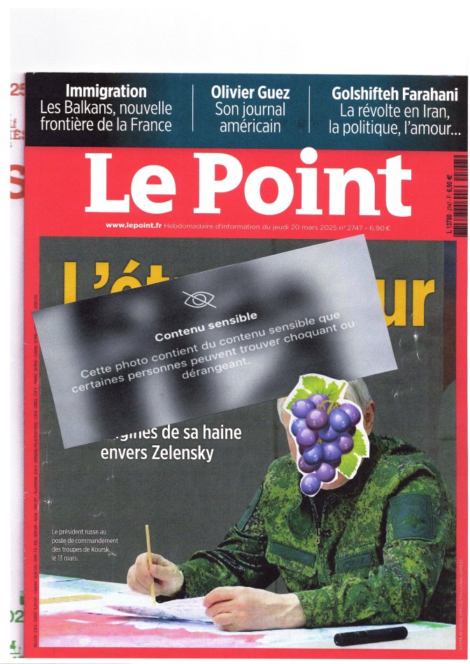 Le Point jeudi 20 mars 2025