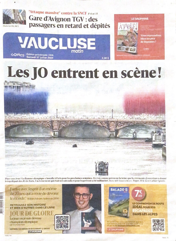 Vaucluse matin 27 juillet 2024