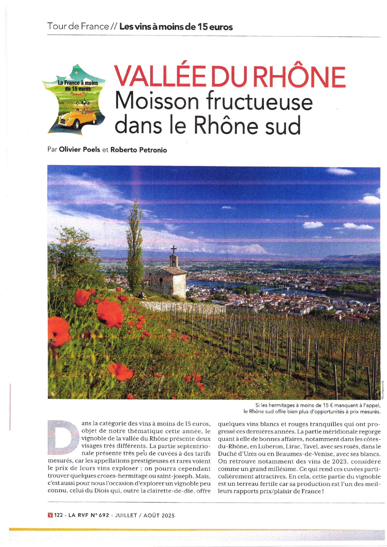 RVF - Ferme Saint Martin - Terres Jaunes 22 - Estaillades 23 - Sur le Nuage 22 -  Sur le Caillou 22