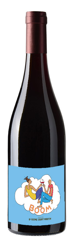 Boom - AOP Côtes du Rhône rouge - Domaine de la Ferme St-Martin