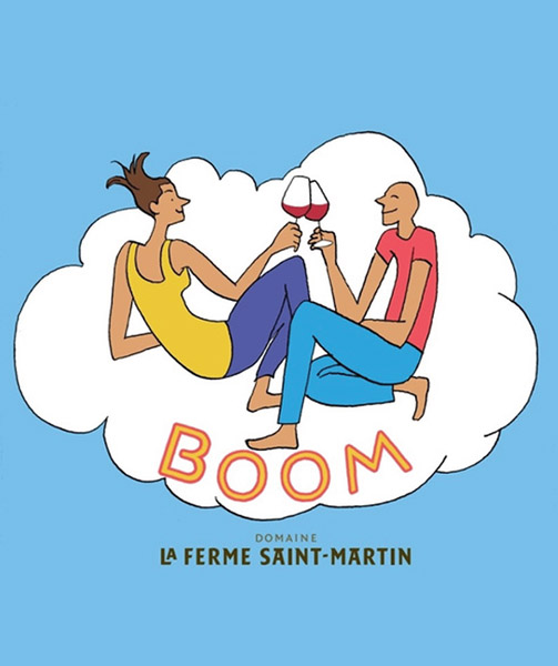 Boom - AOP Côtes du Rhône rouge - Domaine de la Ferme St-Martin