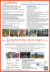 Domaine de la Ferme Saint-Martin - Gazette de l'été 2026